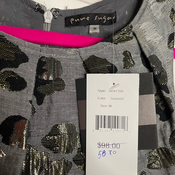 Pure Sugar - Jacquard Fit & Flare Dress - Picture 8 of 11